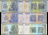 Zimbabwe 1-100 Trillion Series Dollars 27 PCS Full Set, 2007-2008, USED - 100Trillions.com