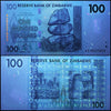 Zimbabwe 100 Dollar Banknote, 2007, NEW - 100Trillions.com
