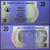 Zimbabwe 20 Dollar Bearer Cheque, 2006, NEW - 100Trillions.com