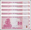 ZIMBABWE 50 DOLLAR BANKNOTE, 2009, NEW