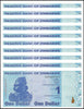 ZIMBABWE 1 DOLLAR BANKNOTE, 2009, NEW